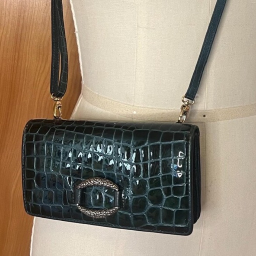 Brighton Emerald Reptile-Inspired Accessory - Picture 8 of 11